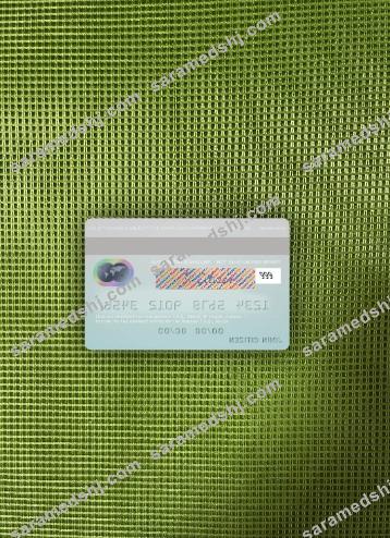 Malta Akbank T.A.Ş. mastercard photolook  back